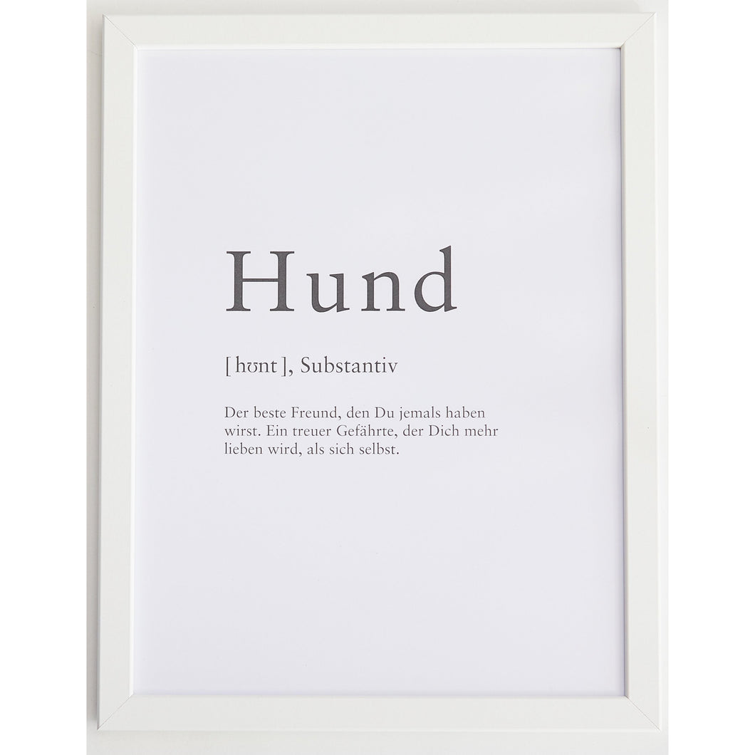Dogvibes- Poster Hund